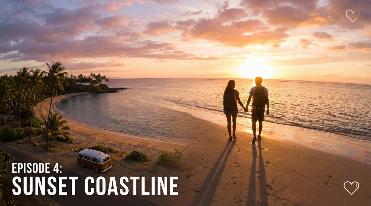 麻豆视频海边旅行vlog视频 | 浪漫视频记录